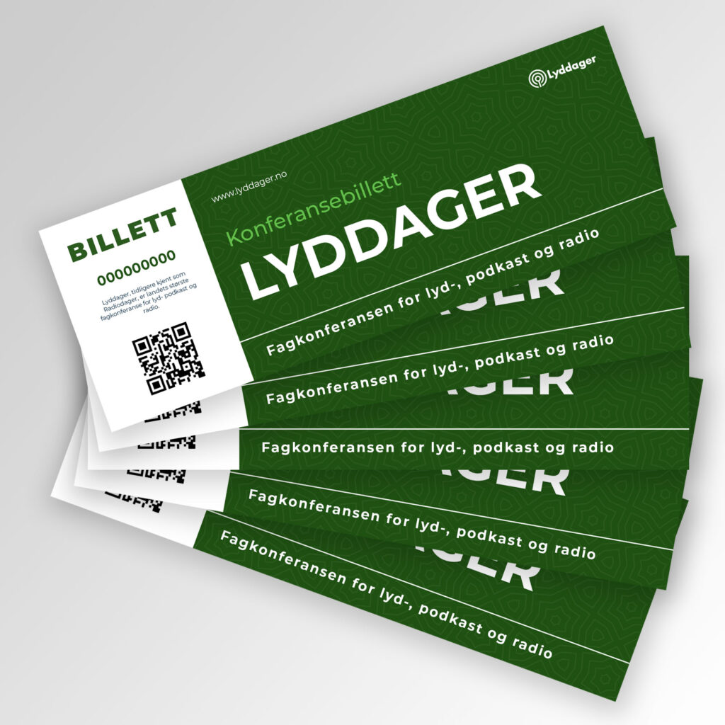 Billett til fagkonferanse torsdag og fredag